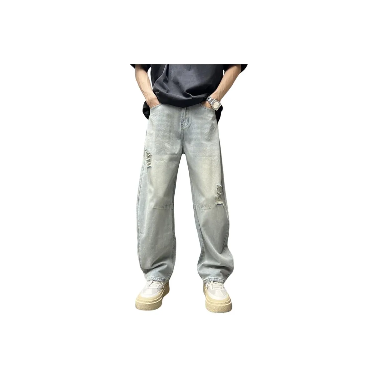 LOUGHNEA Синий Мужской Джинсы