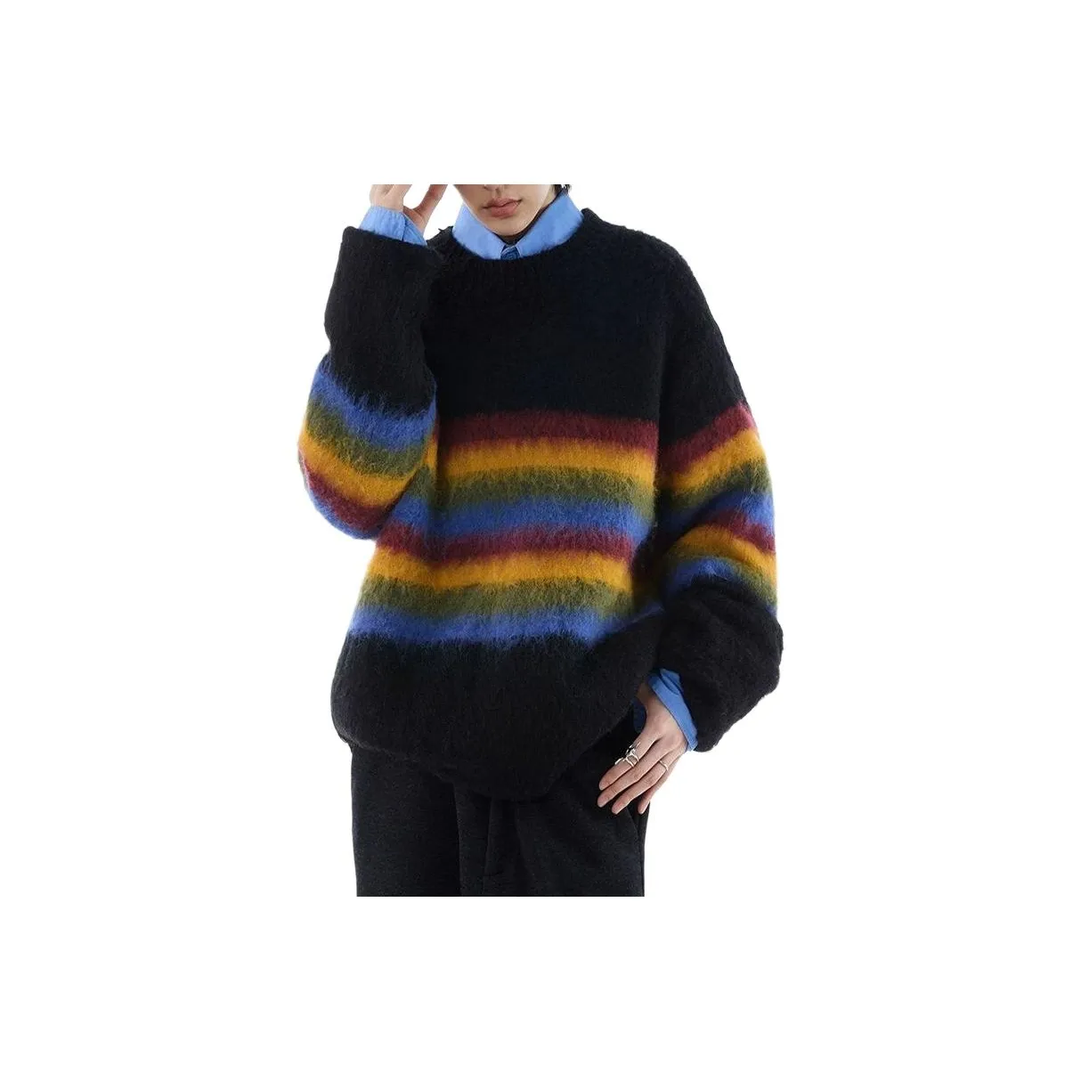 ACHIEVE ACHV Цвет Радужный Унисекс Трикотаж