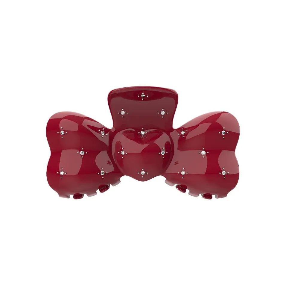 SUN HUNTER Ацетатная пластина + Синтетический кубический цирконий Заколки для волос Женские