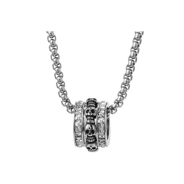 DEVILNUT Титановые стальные ожерелья унисекс