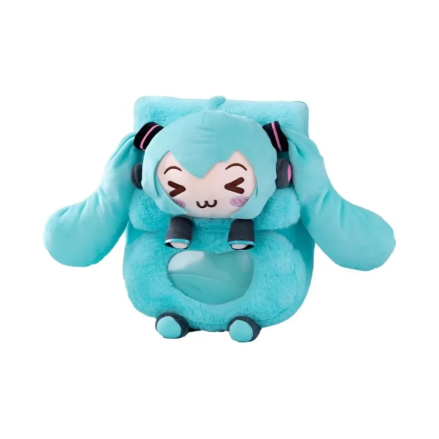 MOEYU Фланель Студенческий Маленький Рюкзак Одно Плечо Двойная Сумка через Плечо Унисекс