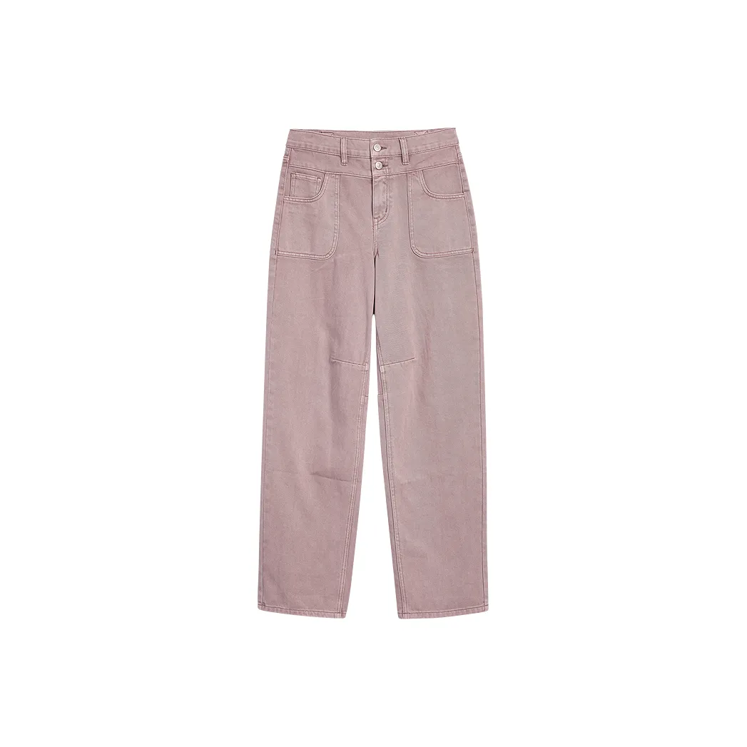 Desigual Светло-розовые Женские Джинсы