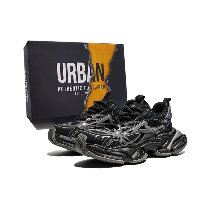 URBAN AUTHENTIC Противоскользящий Устойчивый к истиранию Дышащий Легкий Увеличивающий высоту Низкий Топ