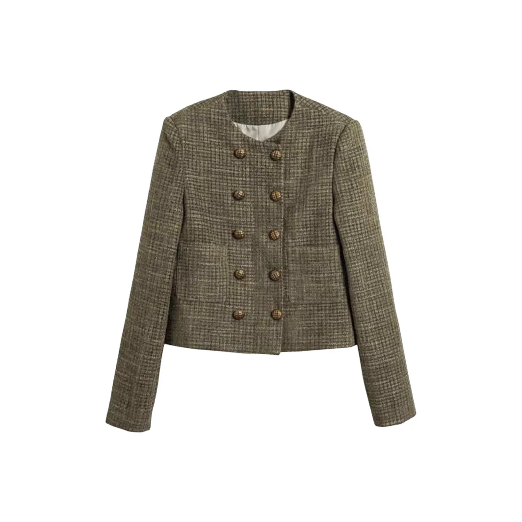 GORGEOUSIDEA Cropped Coat Women's