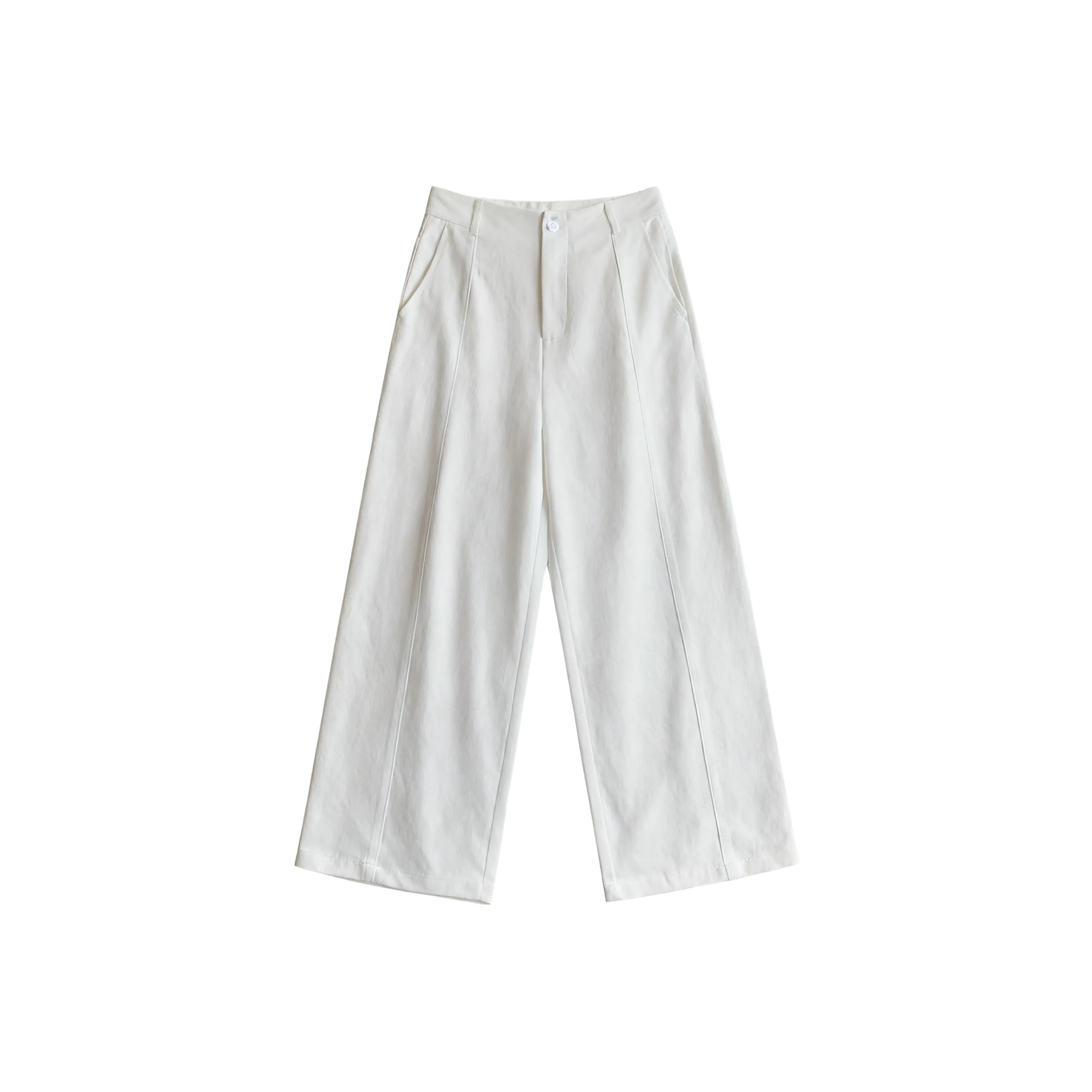 EMDPN Стильные Брюки Прямого Кроя Женские