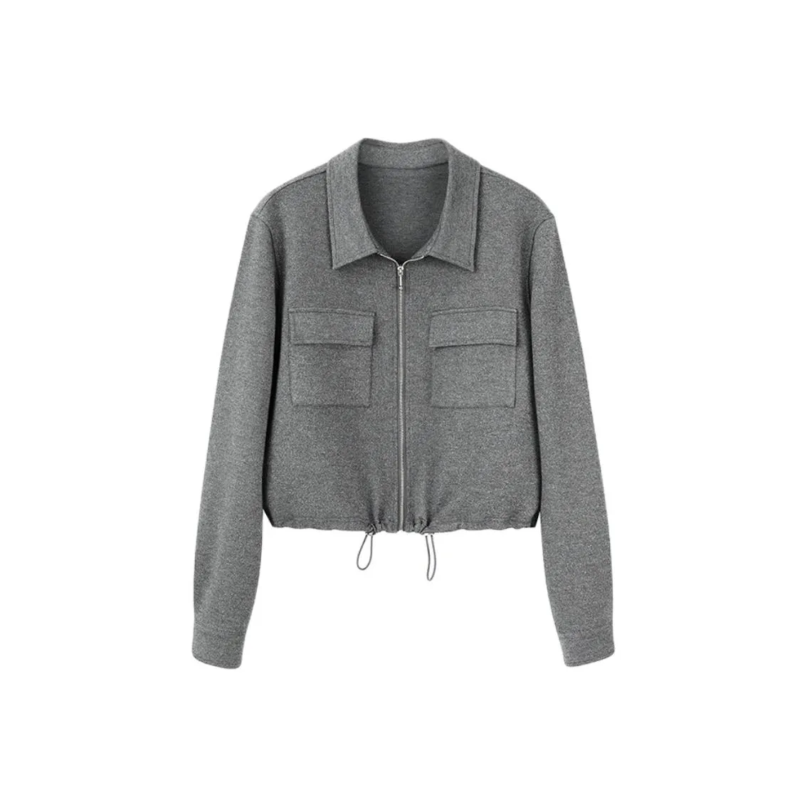 NINE WEST Серый Женский Короткий Пальто