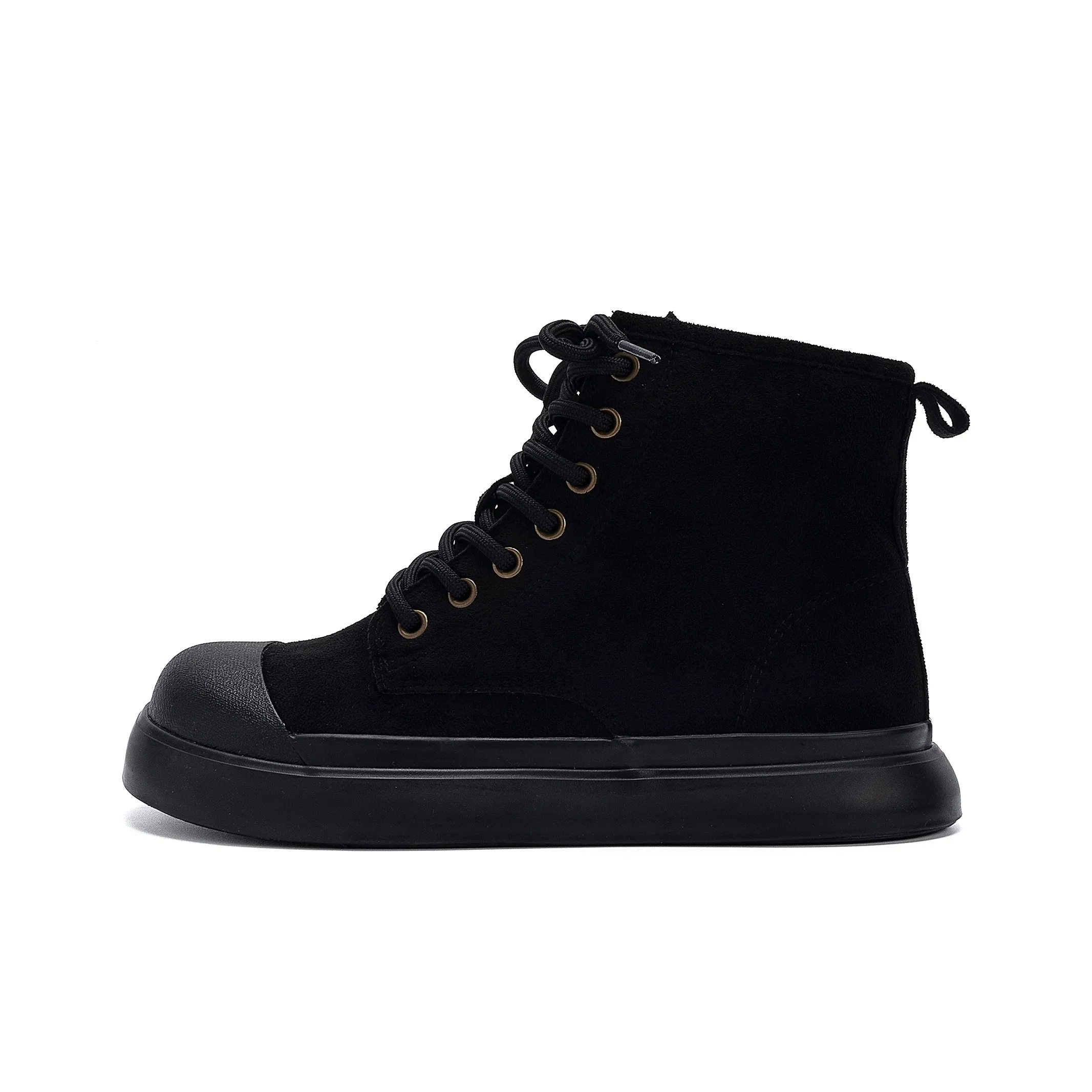 HUANQIU 11cm Мартин Boot Высокий Топ Женский