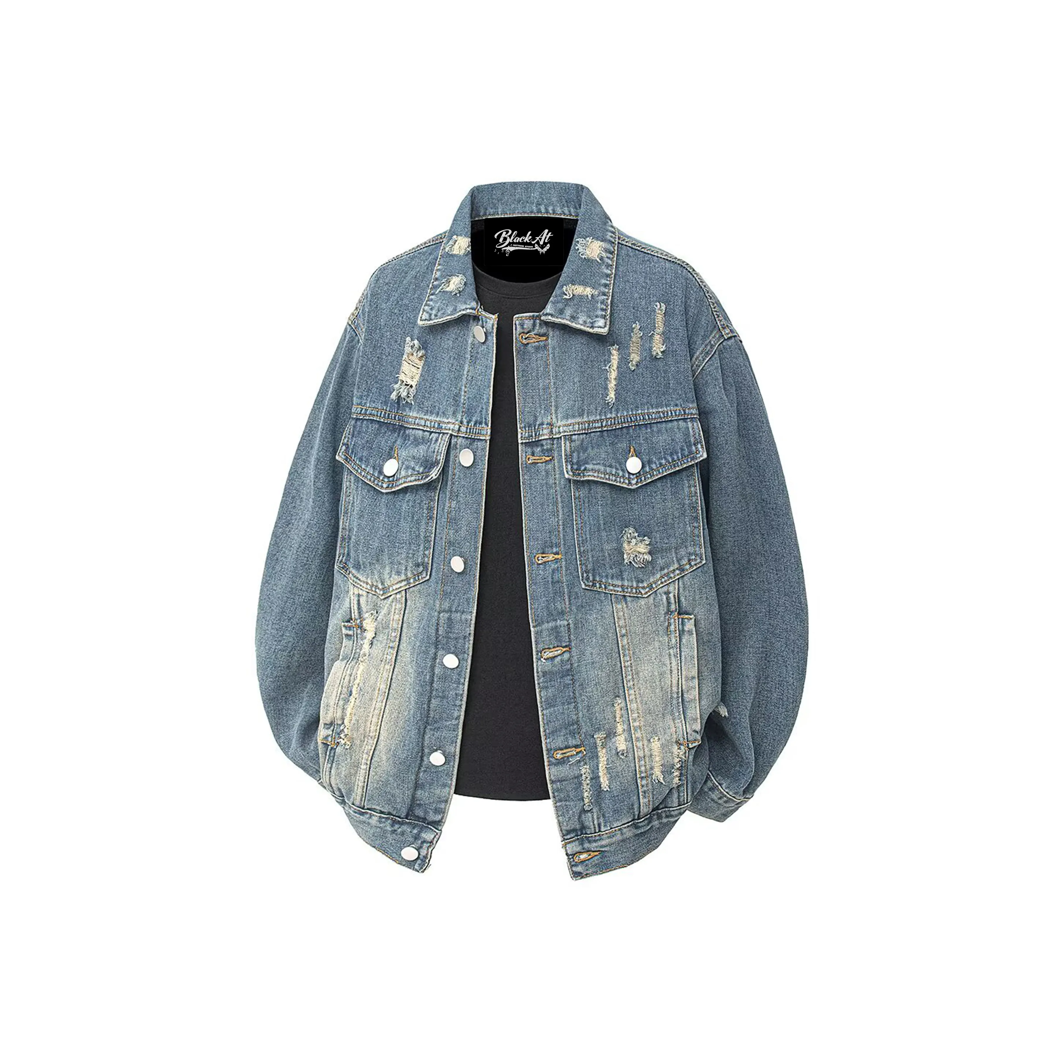 BLACK AT Унисекс Куртки