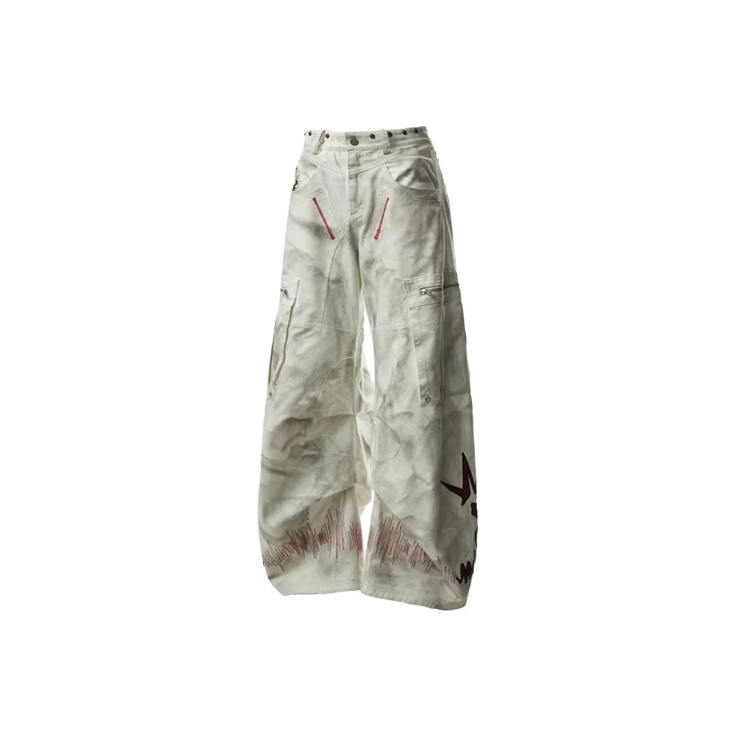 ICEGZ37 Белый Унисекс Джинсы