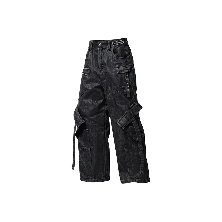 MARTHENAUT Серый Унисекс Джинсы