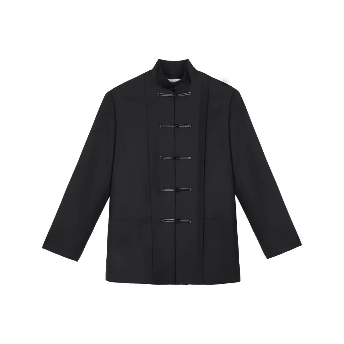 ONENINE34PM Черный мужской костюм Чжуншань