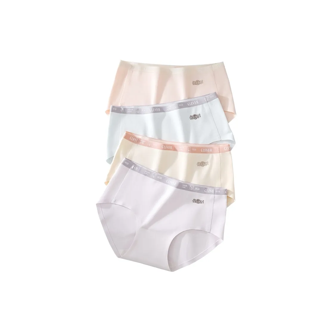 BANDICOOT Юность Choice 100% хлопок Бесшовный Трусы Accompaniment Девичий GROWTH 4 шт Женские Трусики-бикини