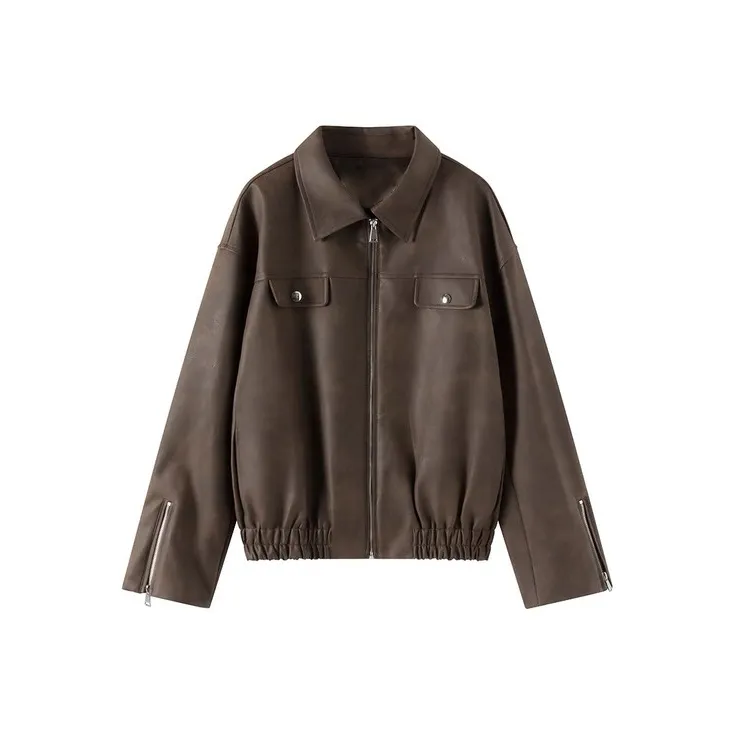 Udon House Кожа Куртка Женская