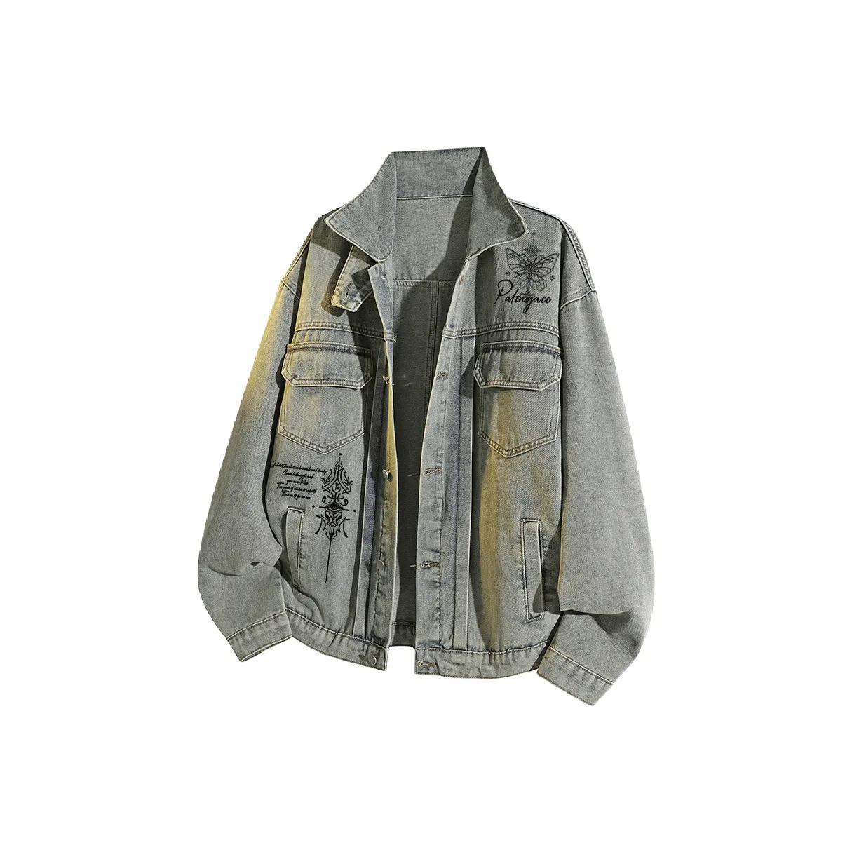PAL ONGACO Унисекс Джинсовые Куртки