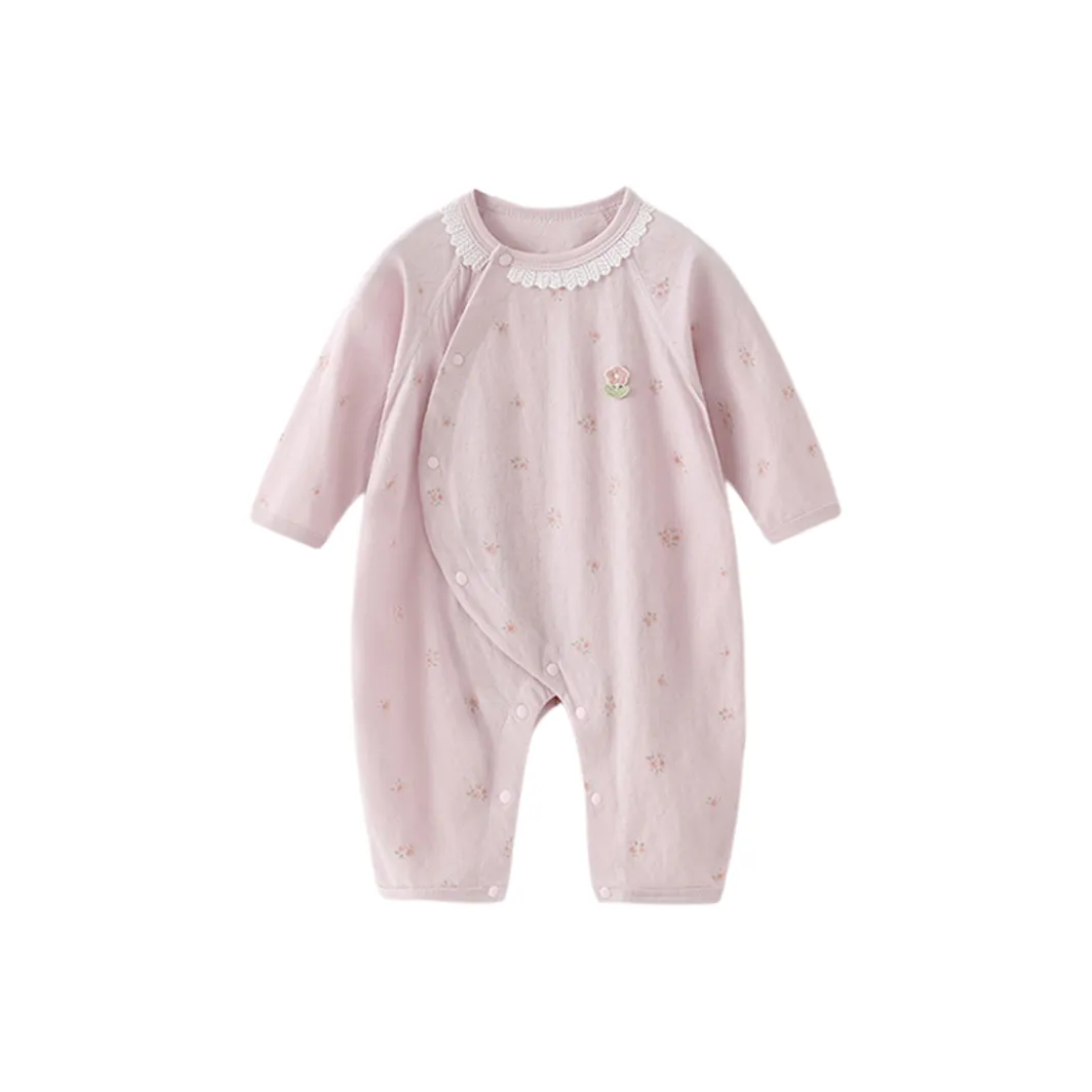 Jingqi Сиреневый Малыш Комбинезоны Ползунки