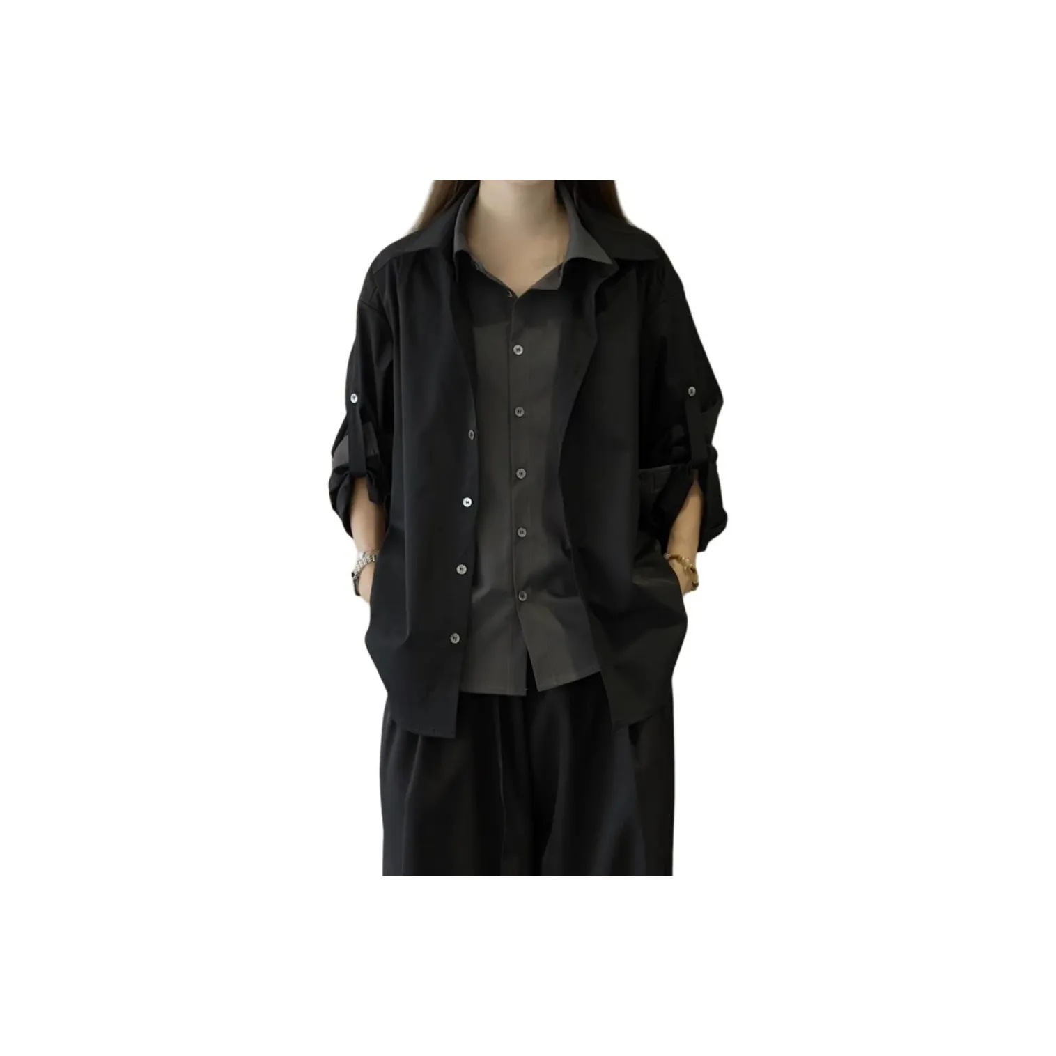 CORNILOT Черный Унисекс Рубашки