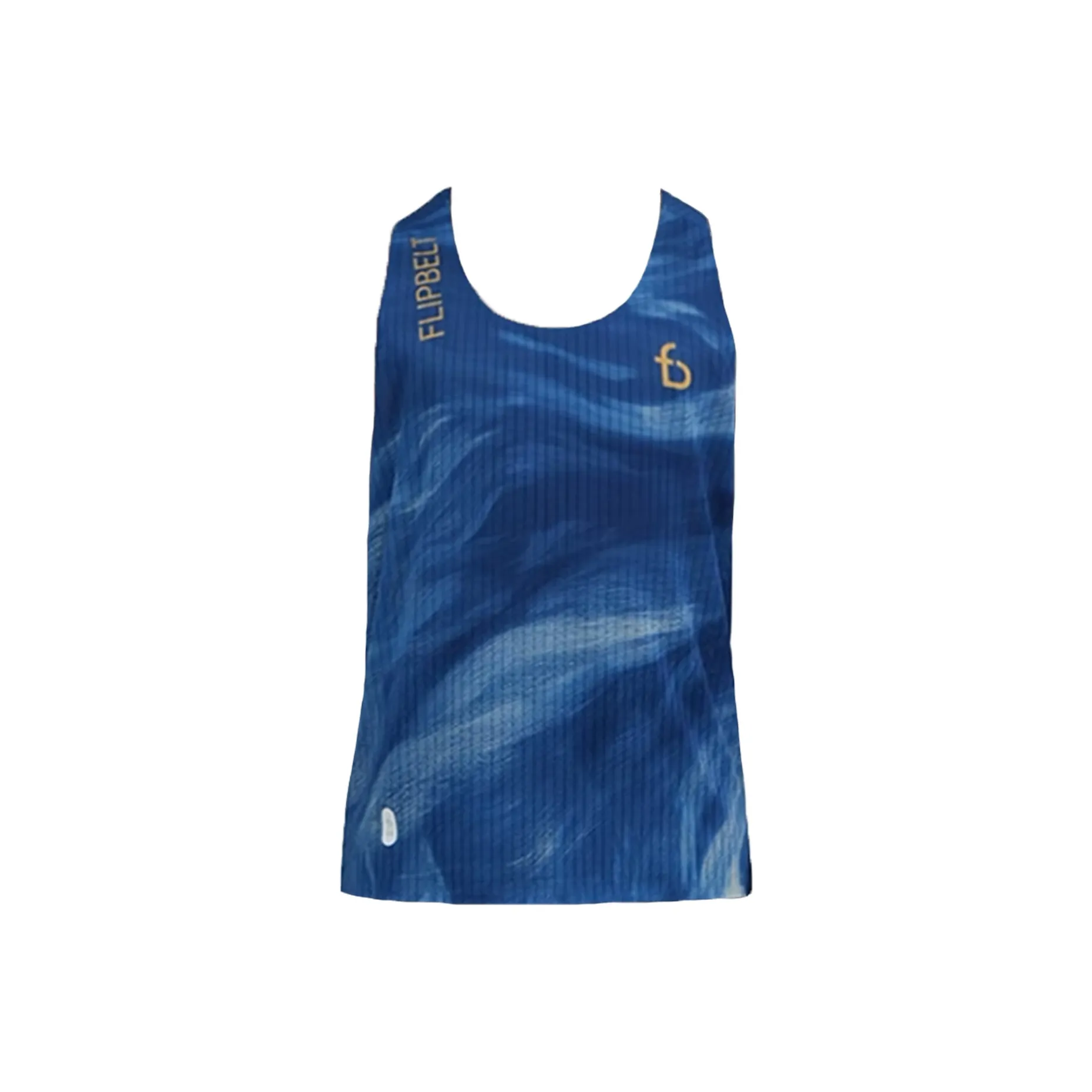 FLIPBELT Элемент Синий Мужские беговые T-рубашки