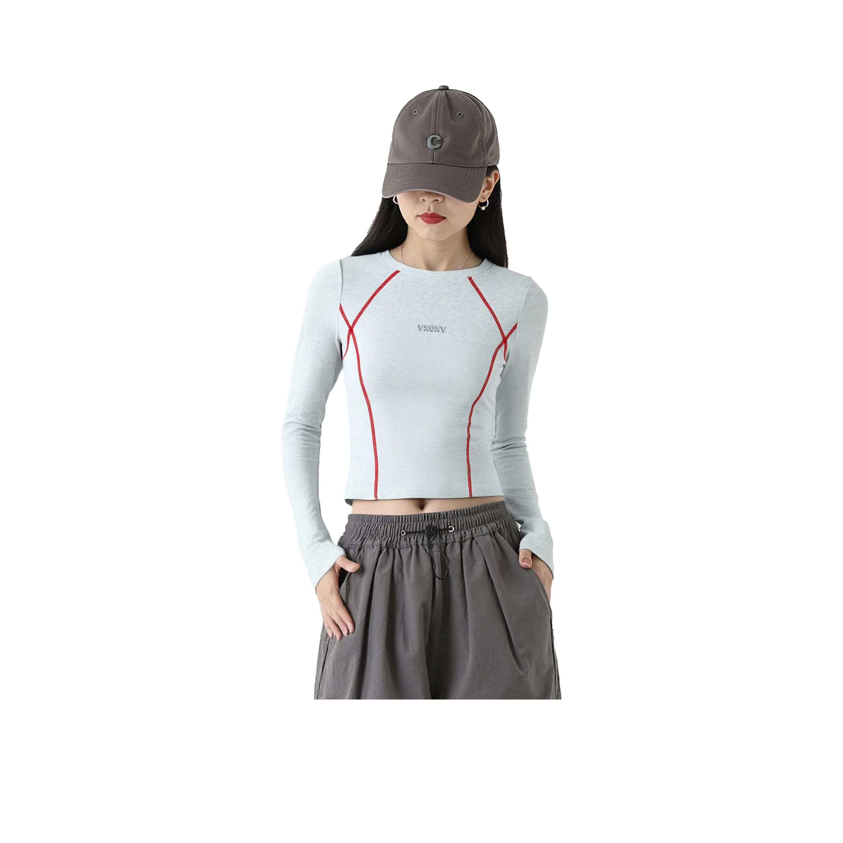 VXOXV Женские T-рубашки