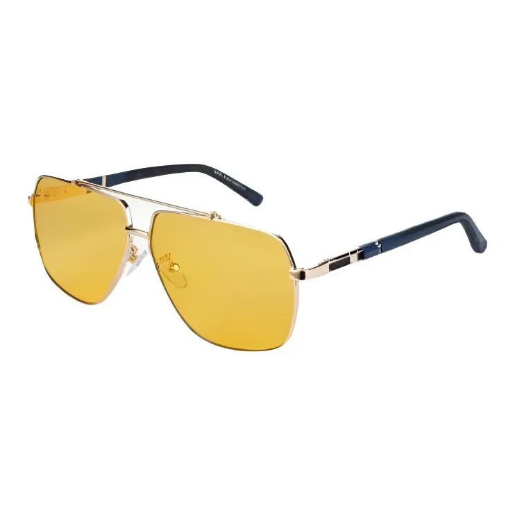 SsonTvte Металл Aviator Солнцезащитные очки Унисекс