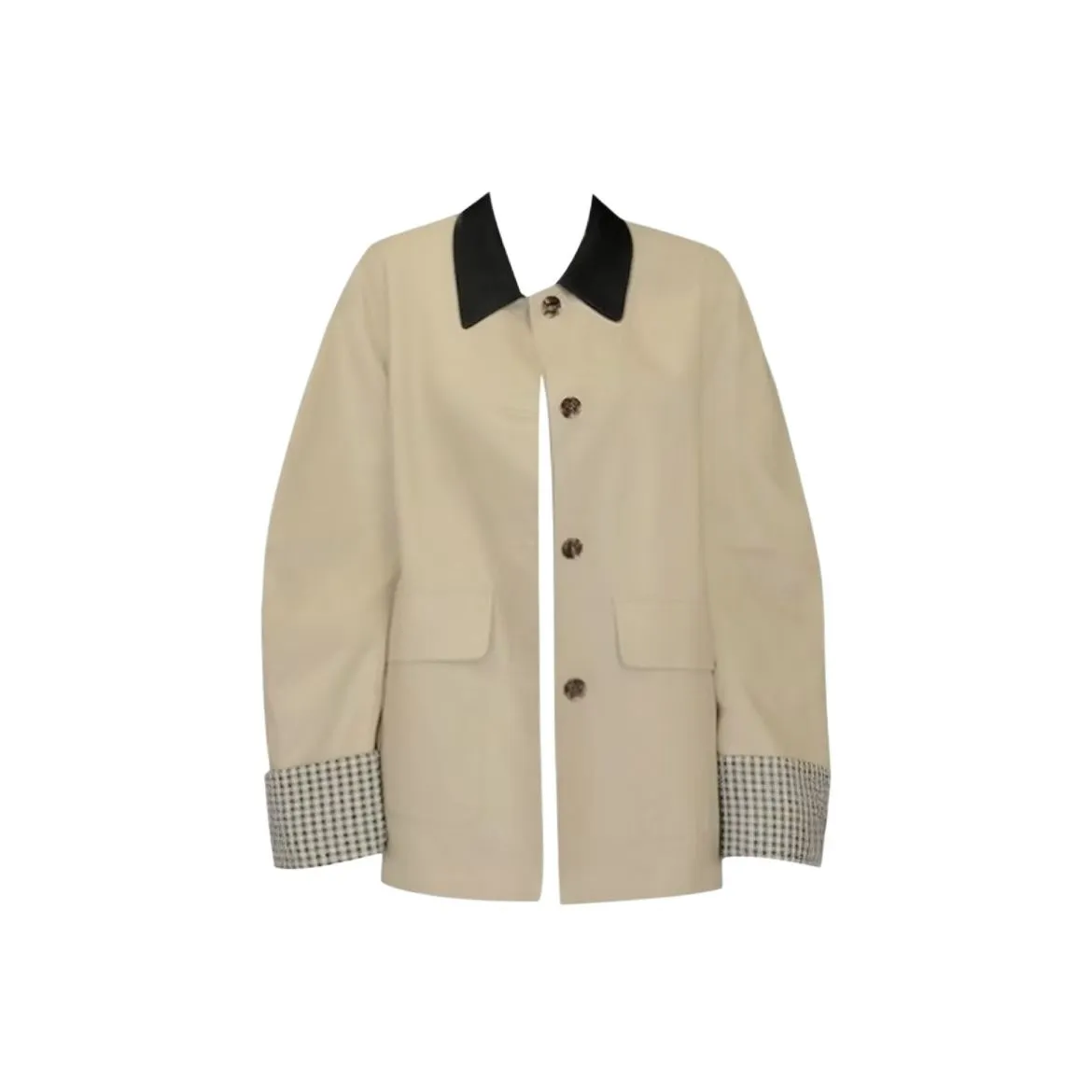 MA JOURNEE Хаки Женская тренч-куртка