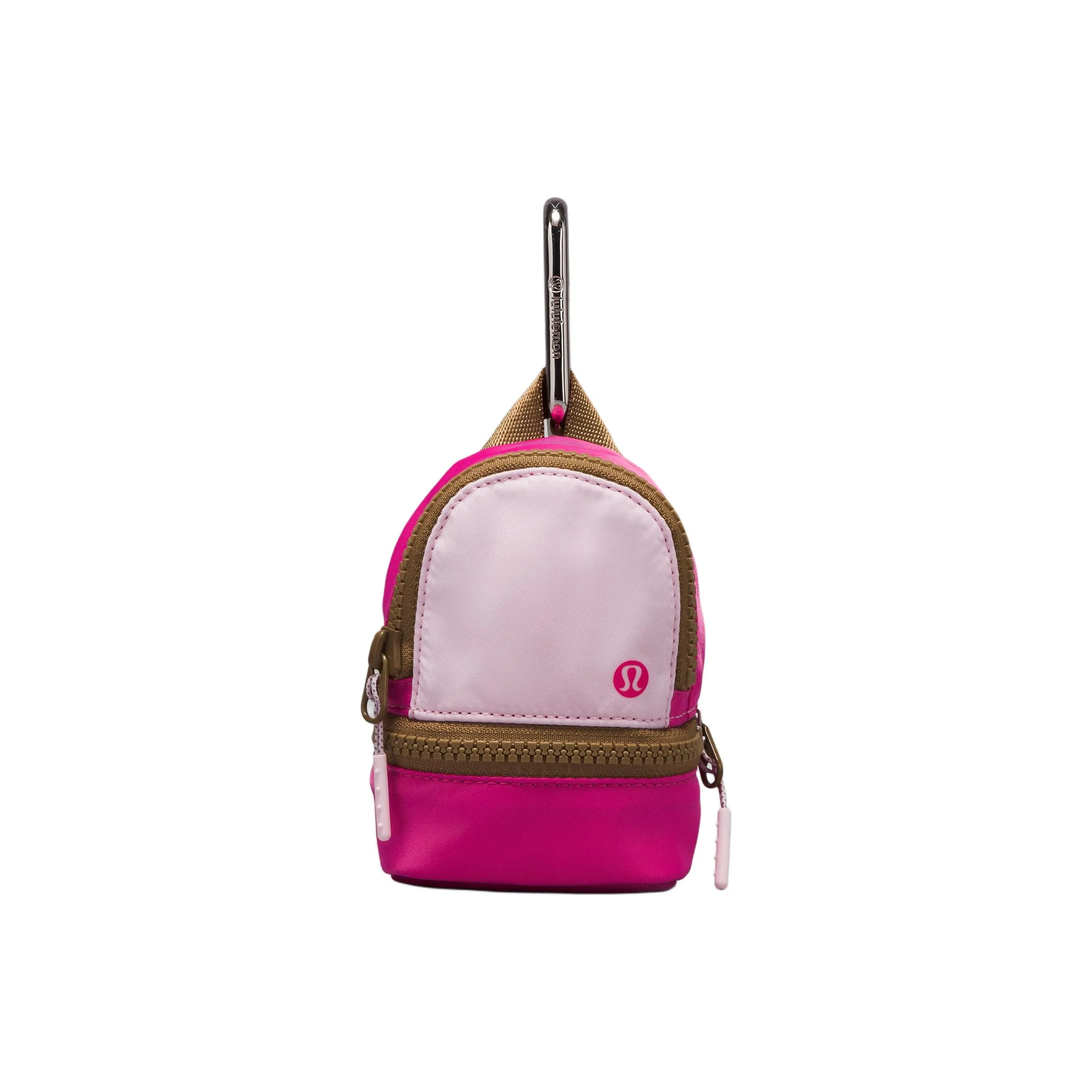 Lululemon Travel Storage Bag Sonic Pink & Brown