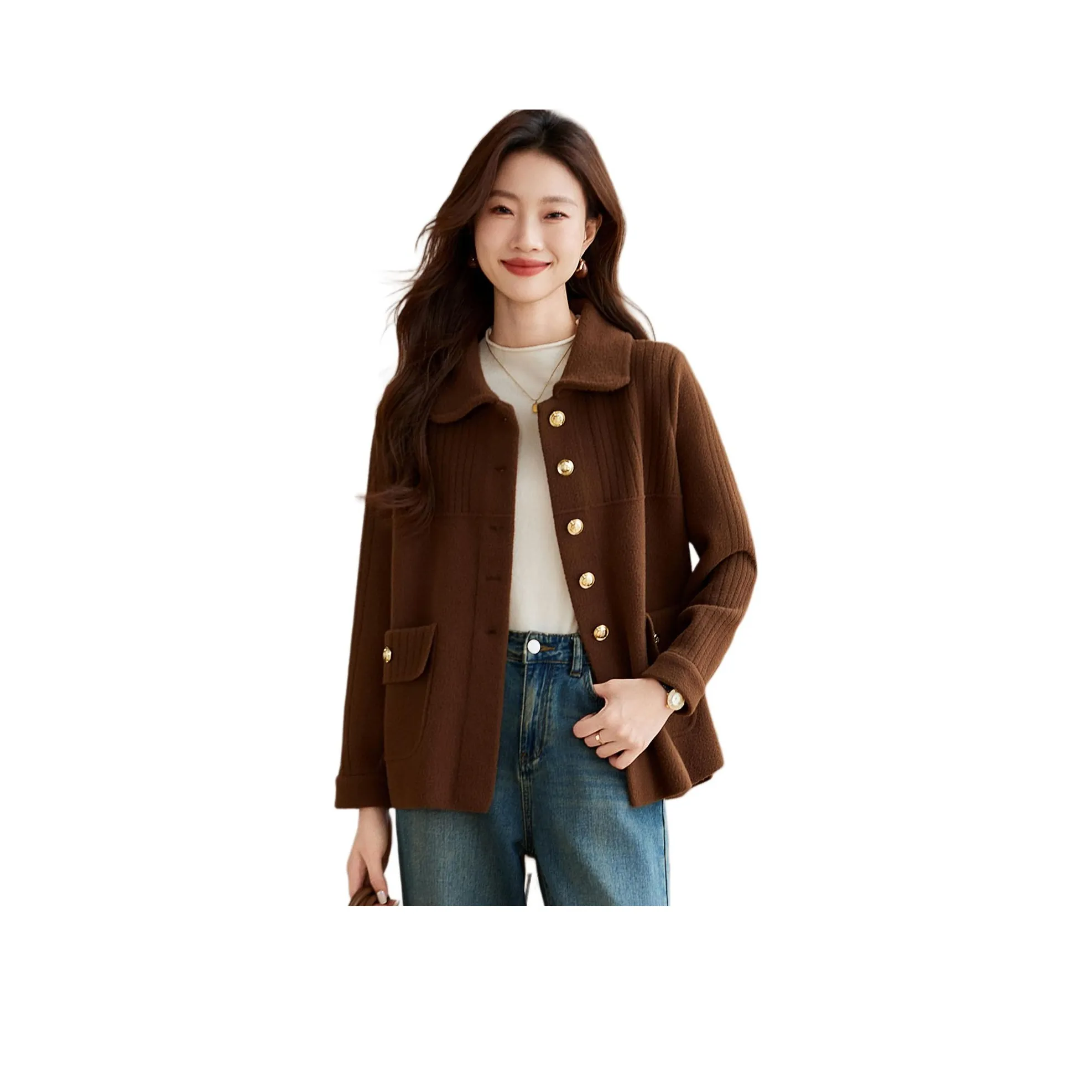 YPUT Женские Короткие Пальто