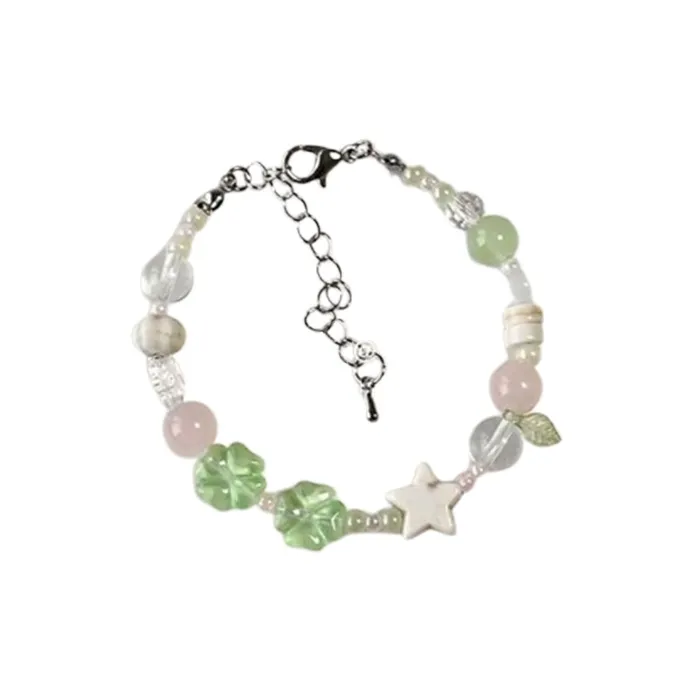 LuluCanaan Цветное стекло Браслеты Женские