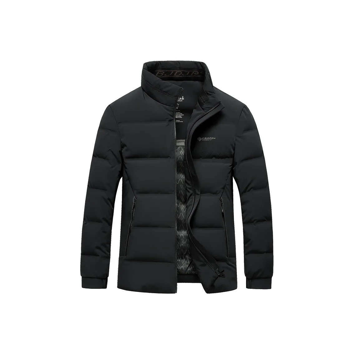 COMBO Зимний Теплый Утепленный Удобный Большой размер Пальто с воротником-стойкой Пуховик Мужской