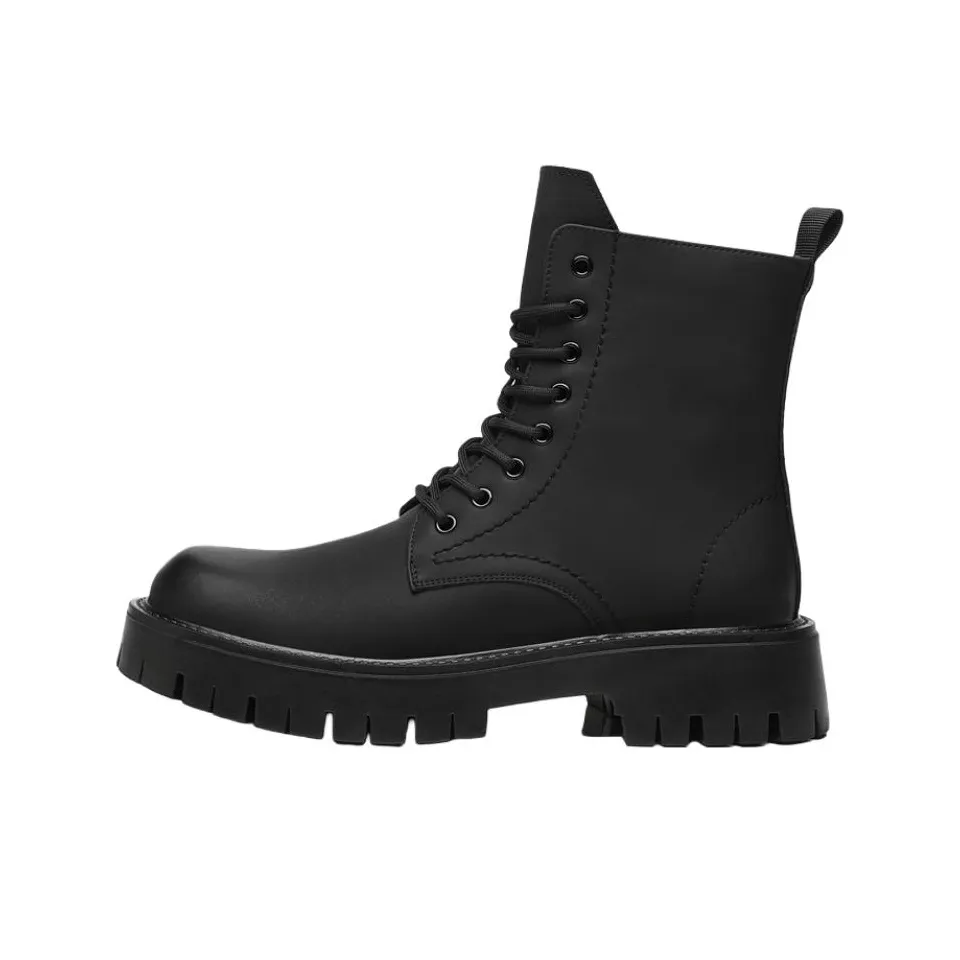 British Knights Короткий Martin Boot Мужской Черный