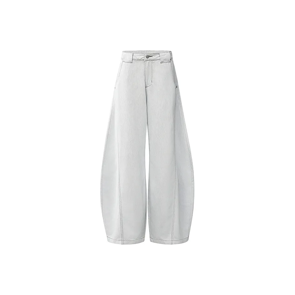 NOTFORMAD American White Unisex Jeans NOTFORMAD Американский Белый Унисекс Джинсы