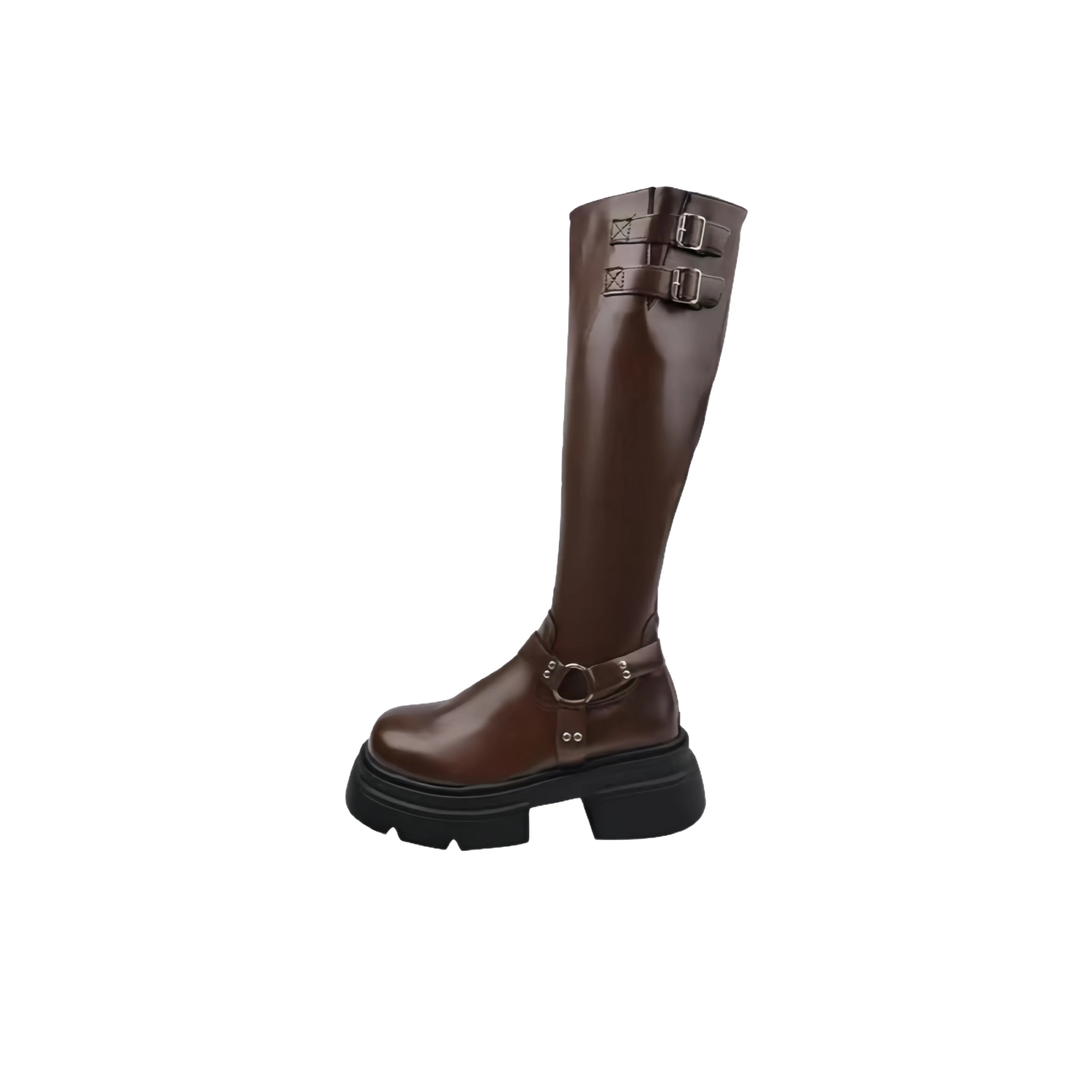 BINGO DUCK Женские сапоги до колена