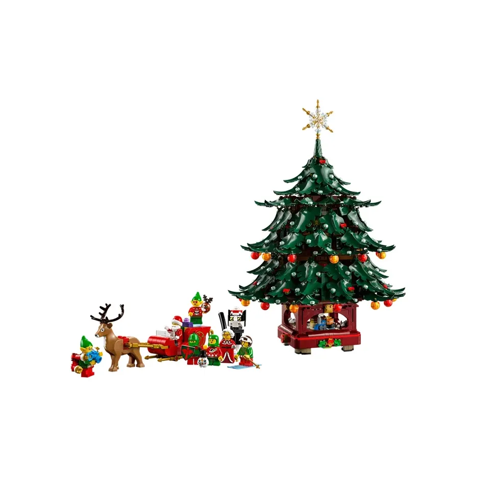 LEGO Icons Family Рождество Деревья Украшение Пластиковые конструкторы 3171 шт. 41843 ABS