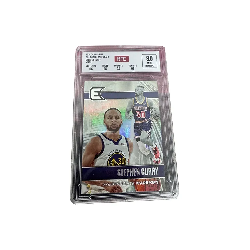 PANINI 2021-22 Chronicles Essentials Golden State Warriors Stephen Curry RFE9,0 Points Сертифицированные Карты 1 Упаковка