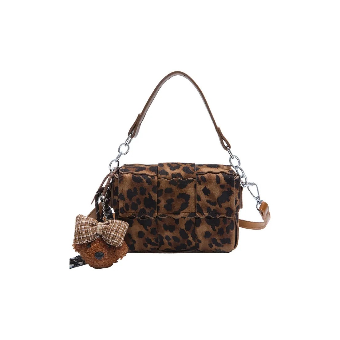 SHIJIA Замша Одно Плечо Сумка Стандартная Женская Многоцветная