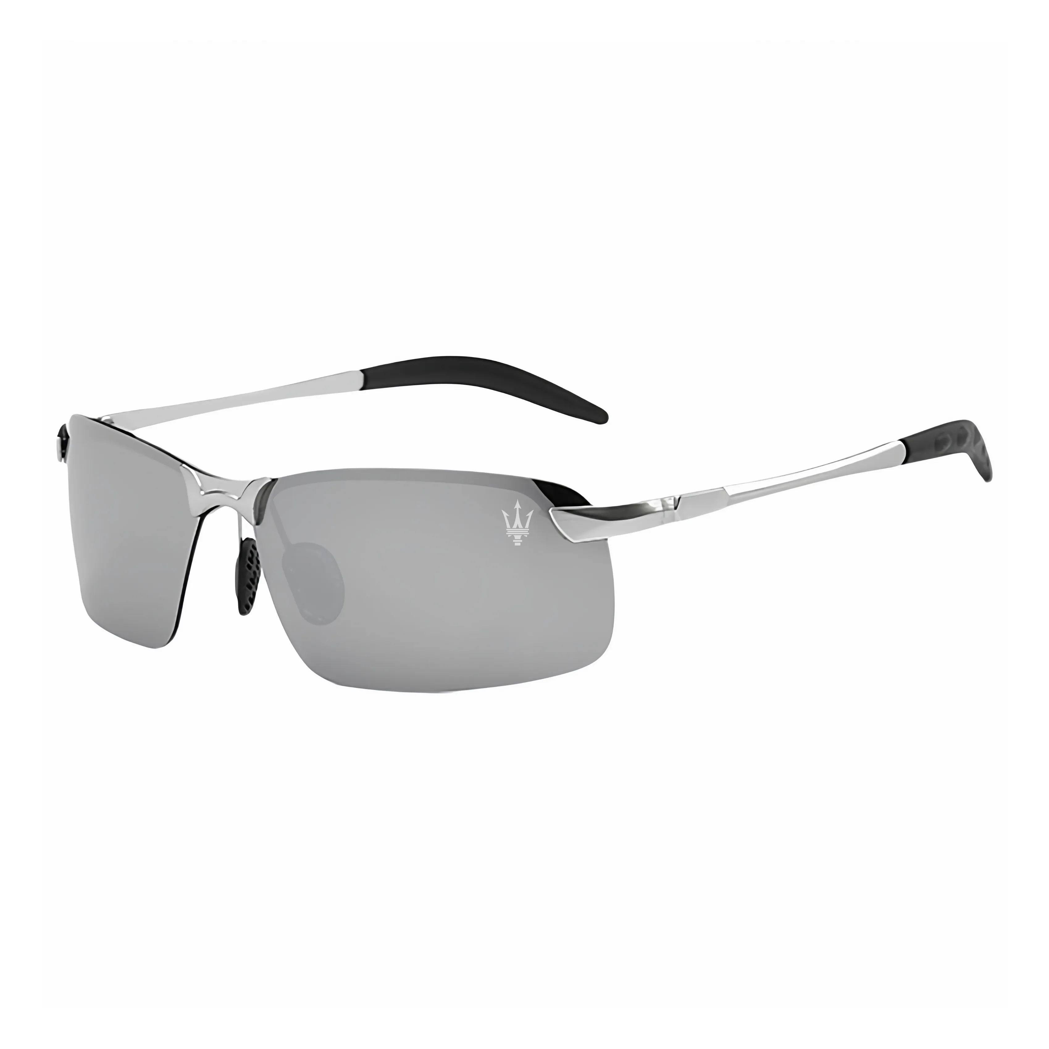 Maserati Высокое качество Металл Нерегулярная форма Солнцезащитные очки Мужской