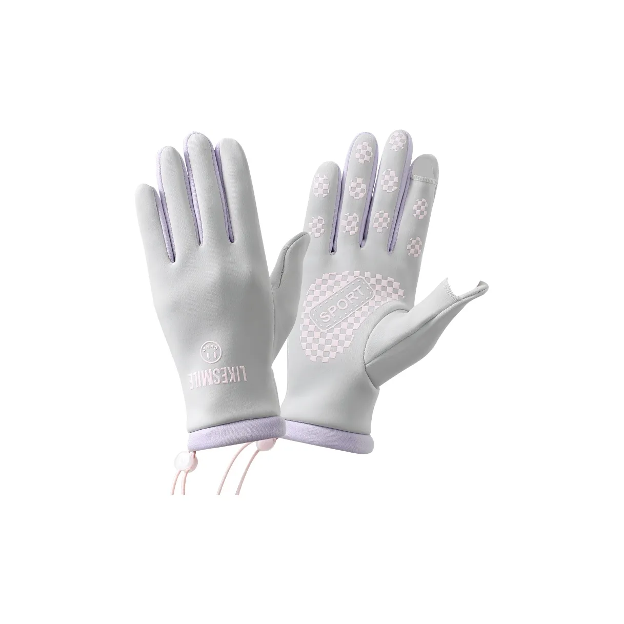 NANJIREN Утолщенные Теплые Перчатки Женские