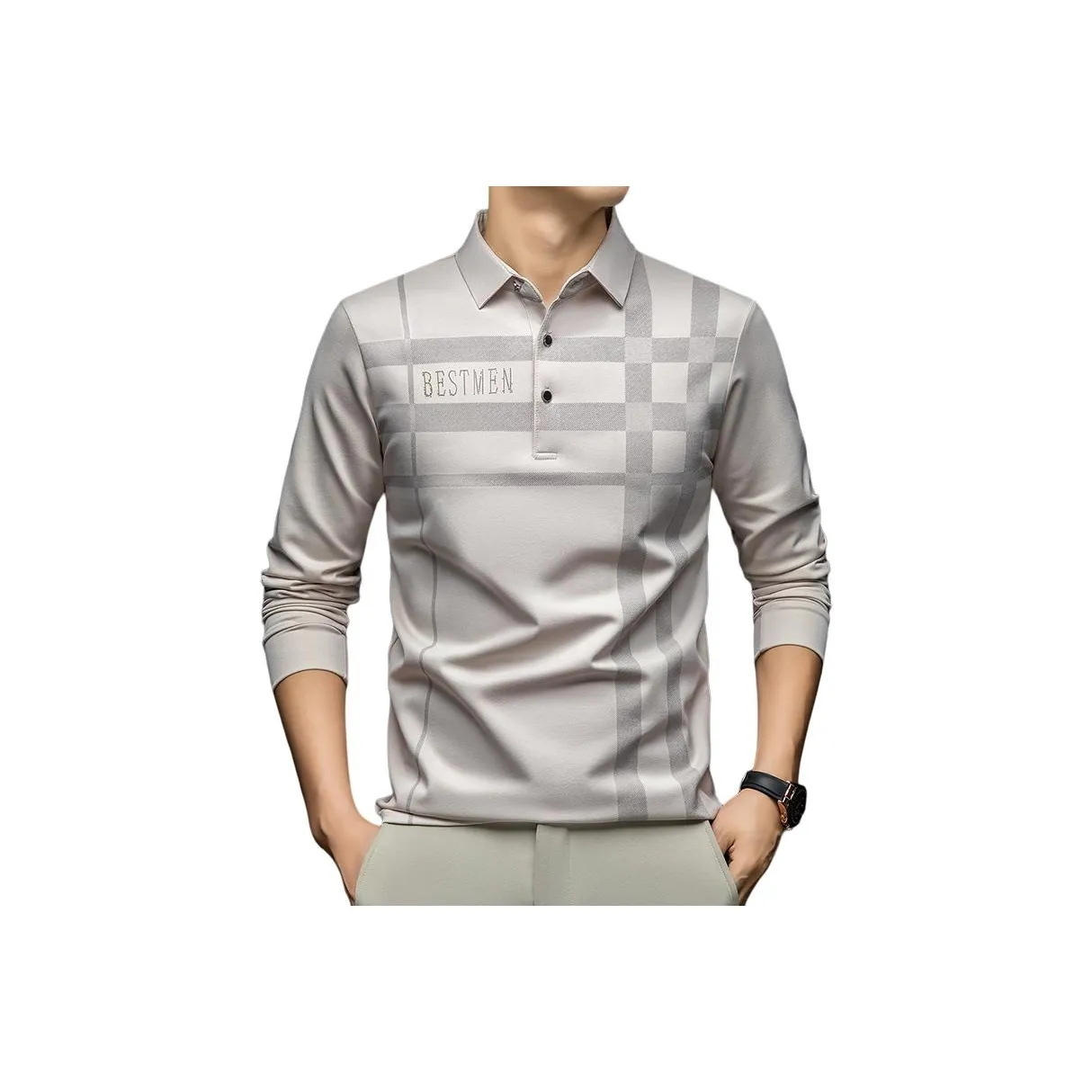 Vintage Cars Длинный рукав Polo Мужской