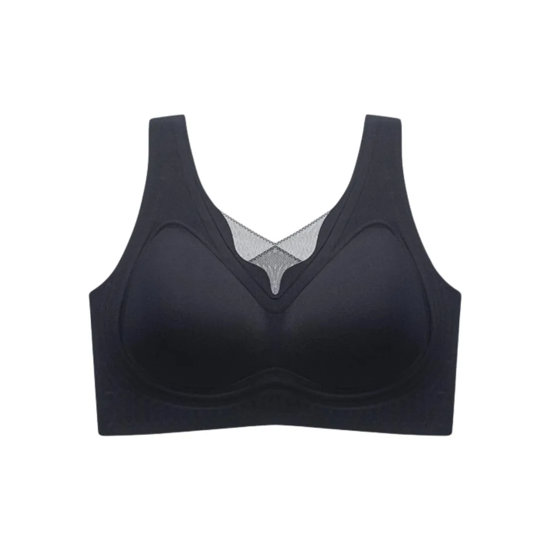 Lanza [1 Pack] Premium Black Women's Bra