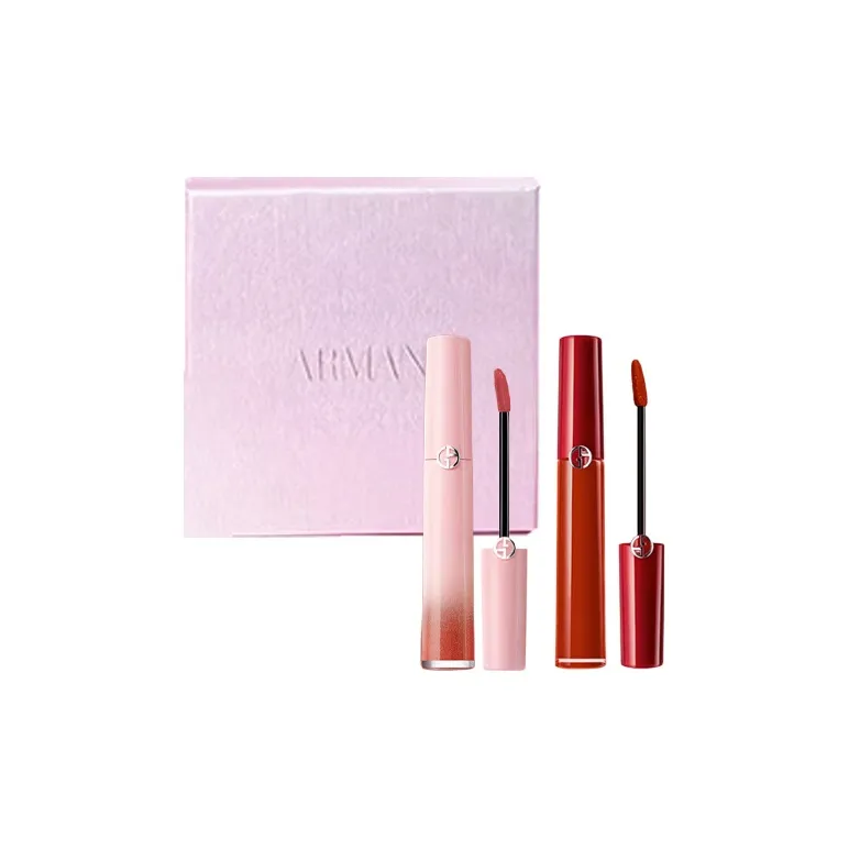 AMANI Dream Lover Ограниченная серия Двухкомпонентный Помада Подарочная коробка Велюр Натуральный Уход 6,5мл+6,5мл