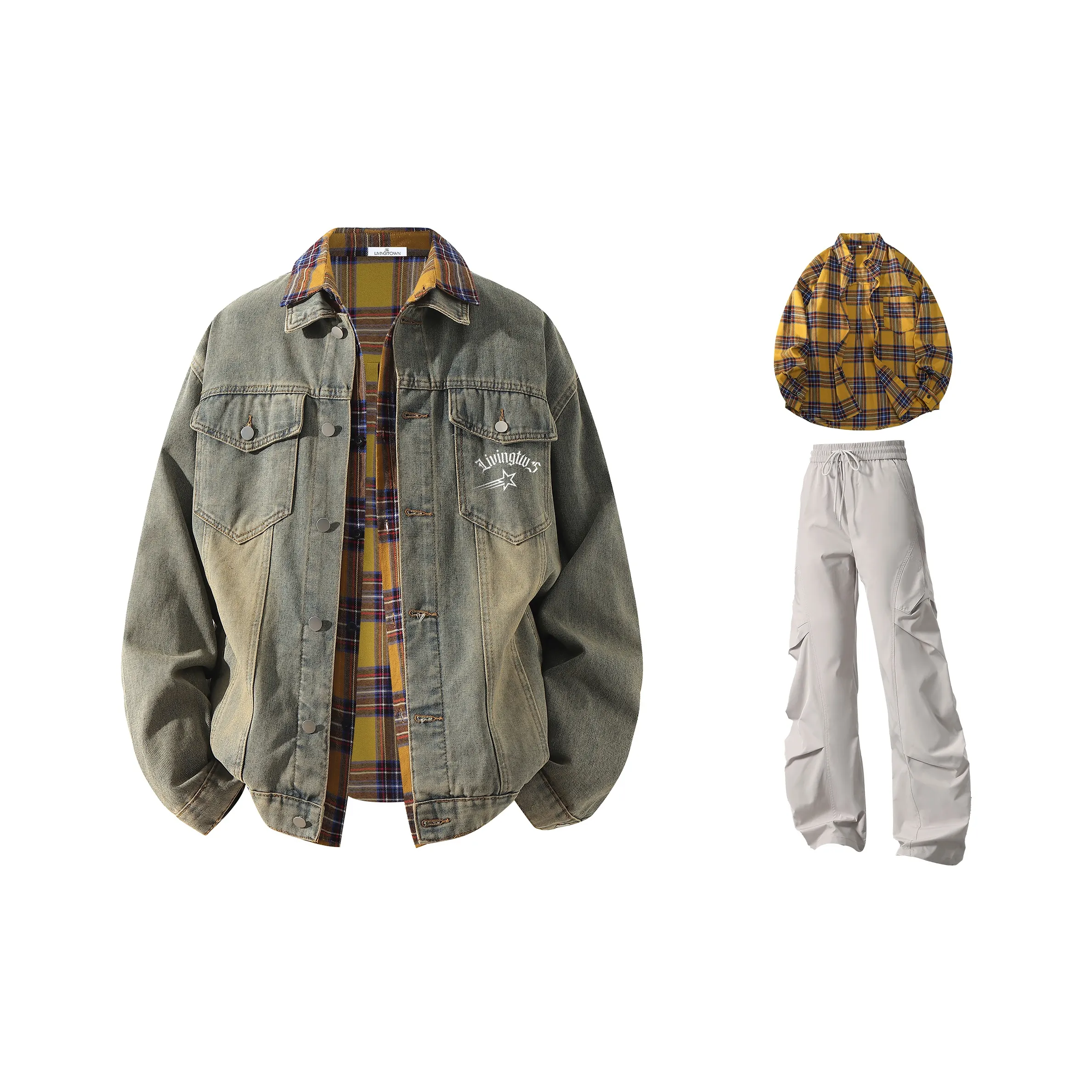 LIVINGTOWN Повседневная спортивная одежда унисекс