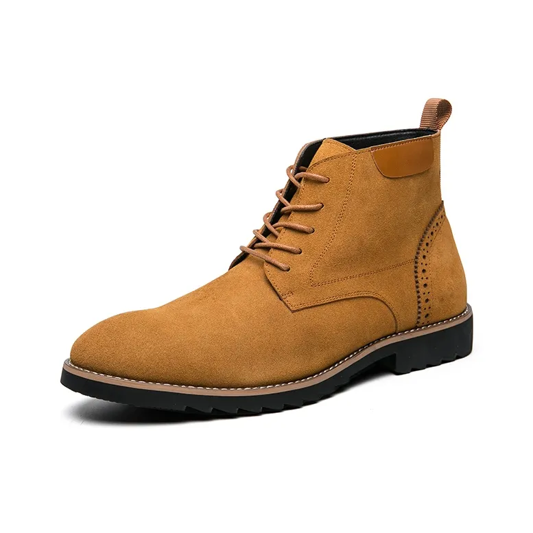 YIVELOVE Колено Высокий Мартин Ботин Мужской