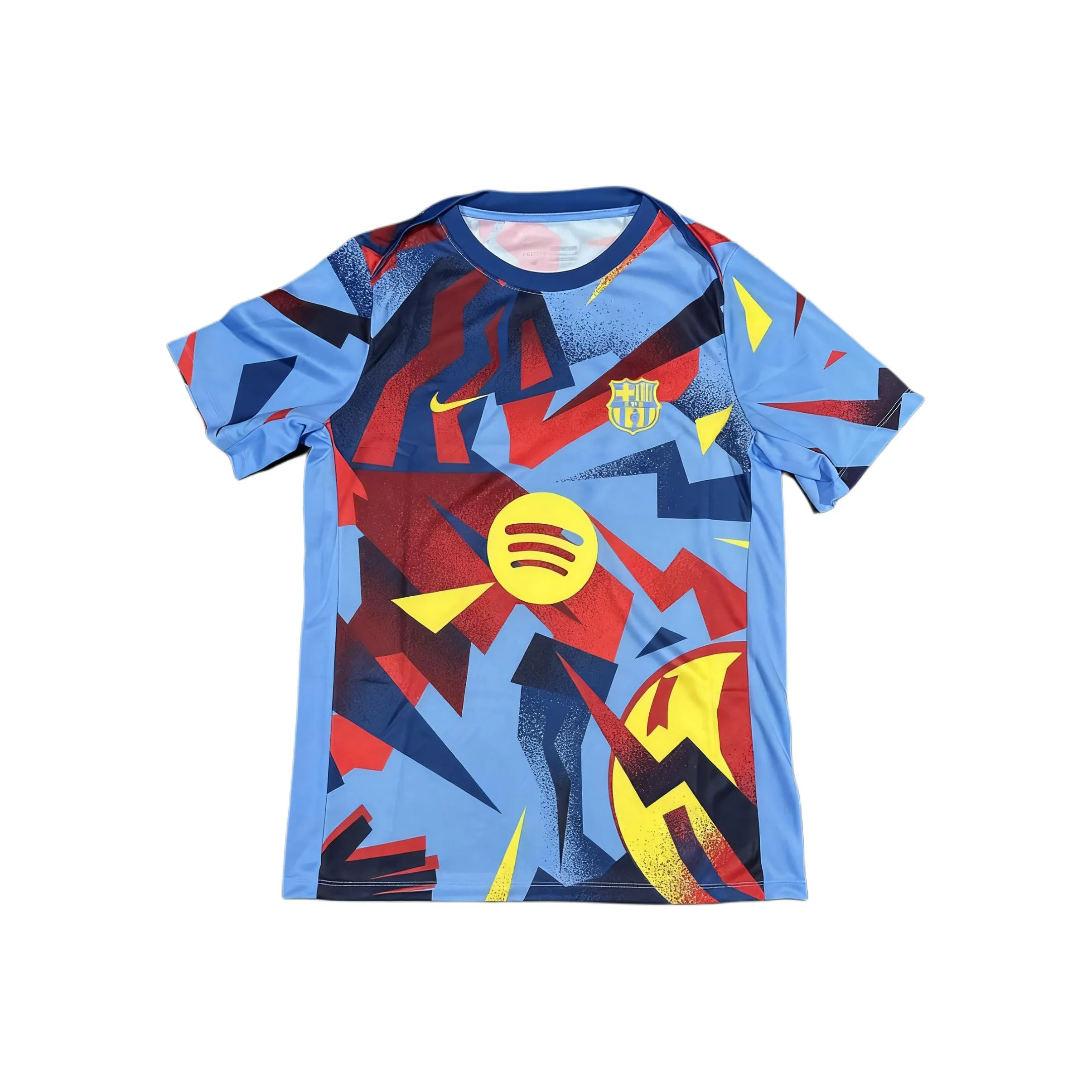 Nike Синий Унисекс Футбольные Джерси