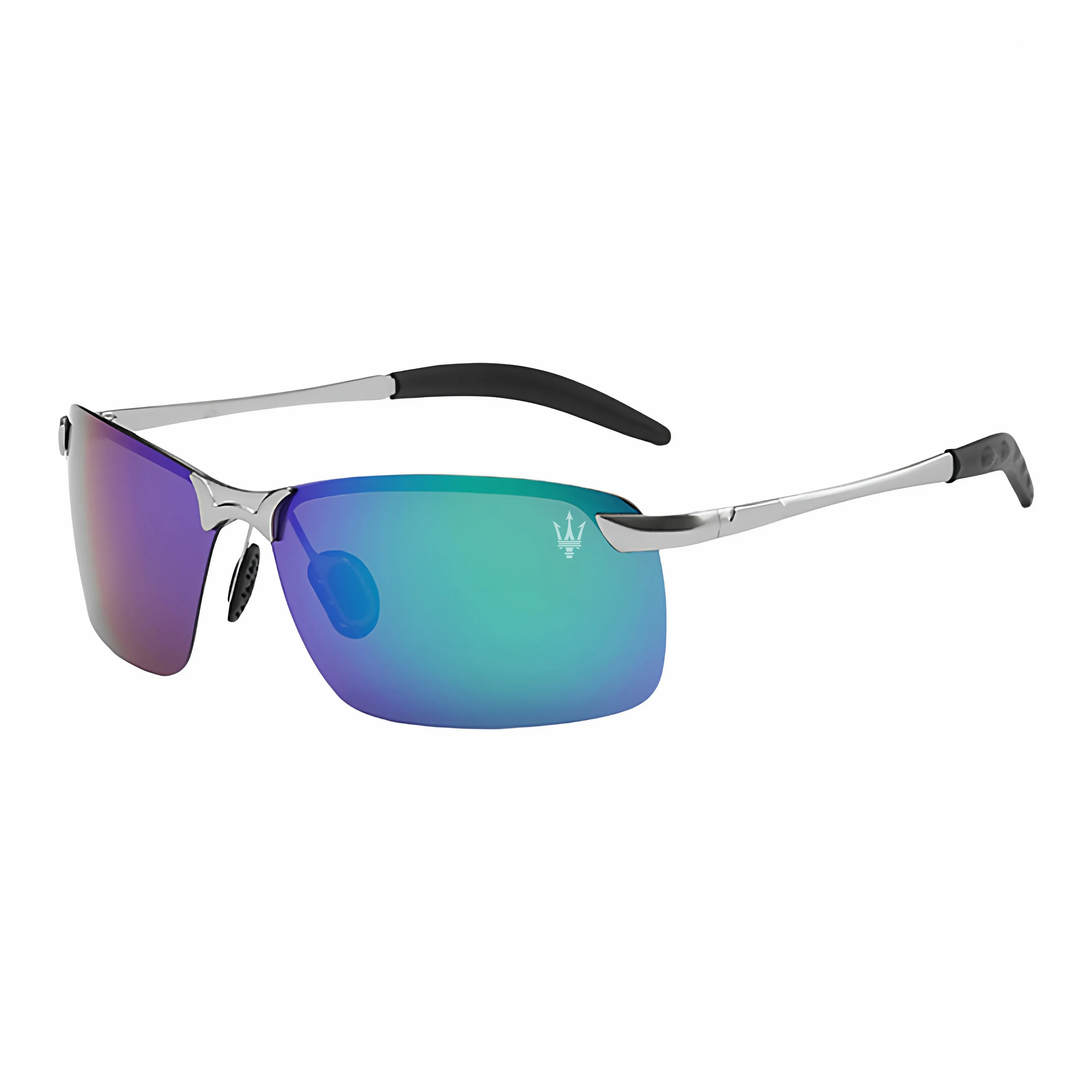 Maserati Высокое качество Металл Нерегулярная форма Солнцезащитные очки Мужской