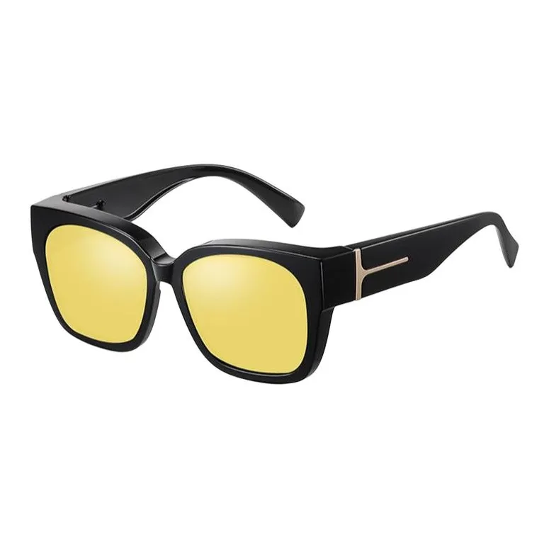 SsonTvte TR90 OVAL SUNGLASSES Унисекс