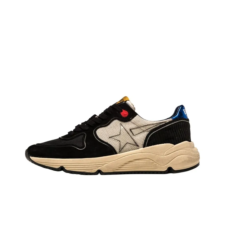 Golden Goose Running Sole Casual Shoes Men Low-Top Black