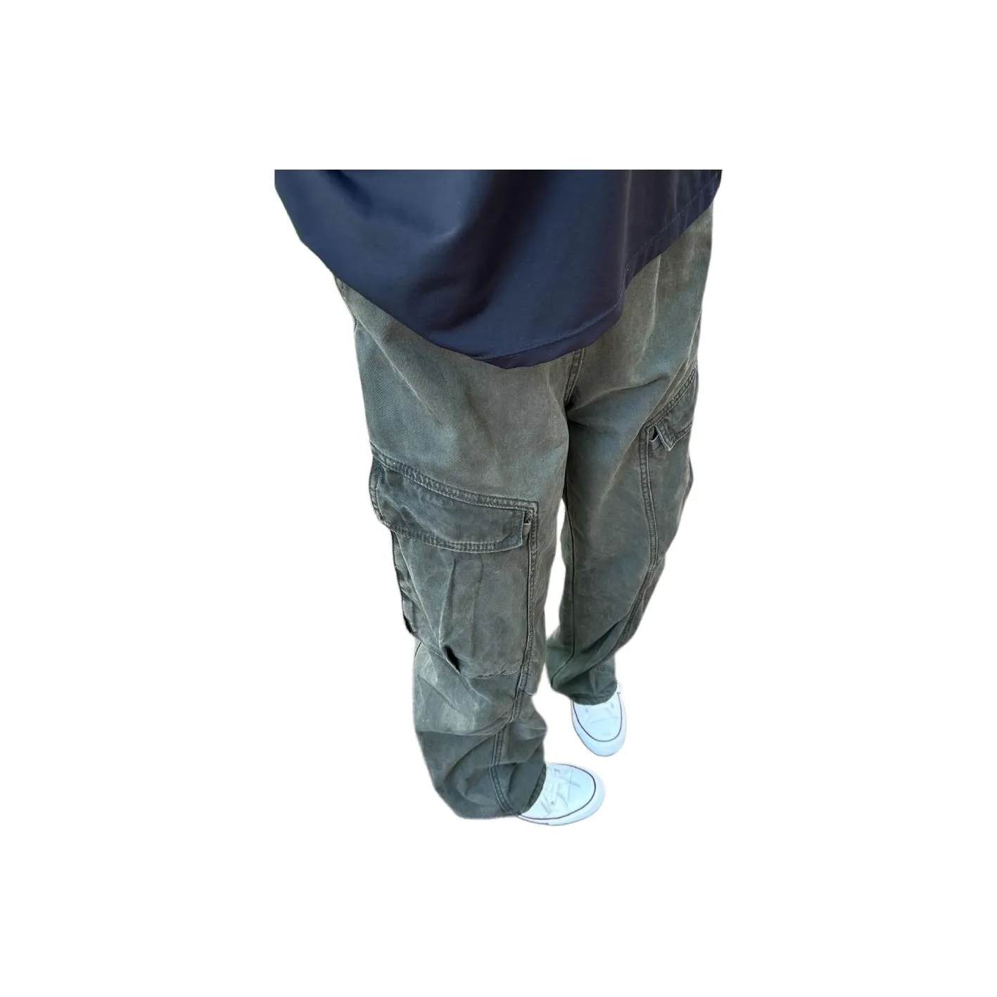 CORNILOT Зеленый Унисекс Повседневные Штаны