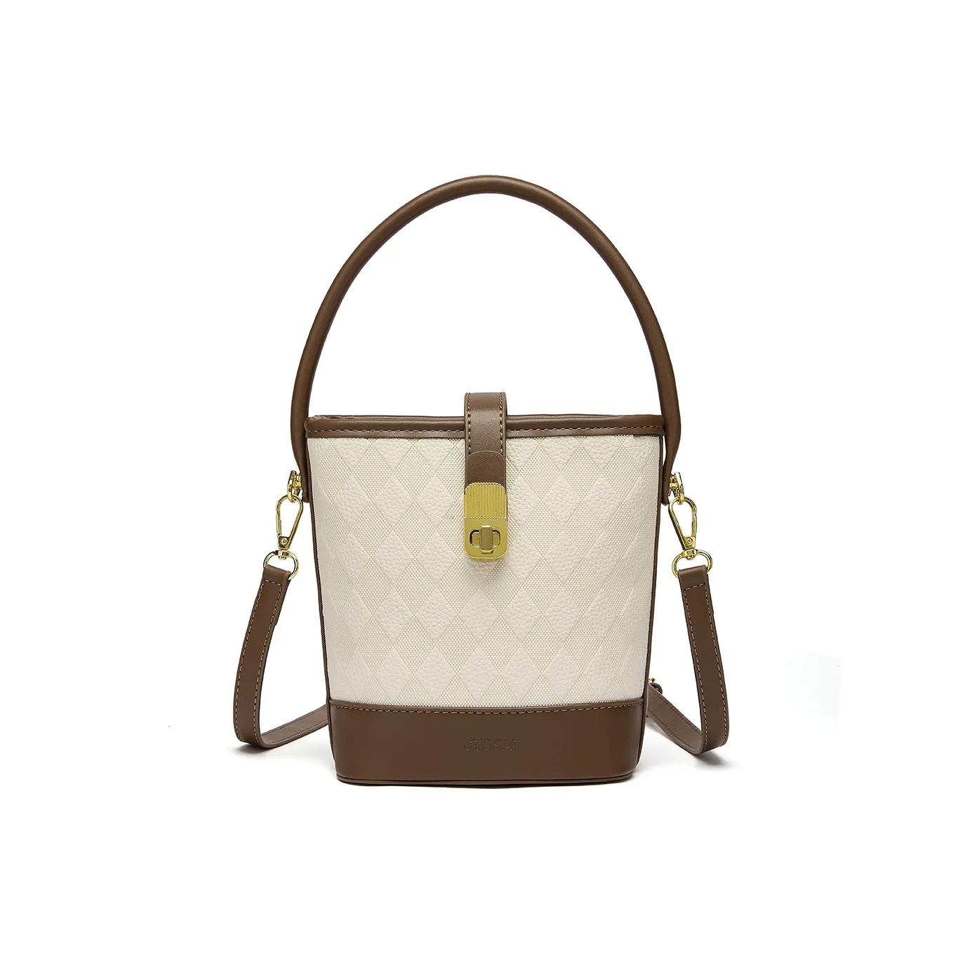 ST SAT Синтетическая кожа Сумка Стандартная Женская Светло-коричневая