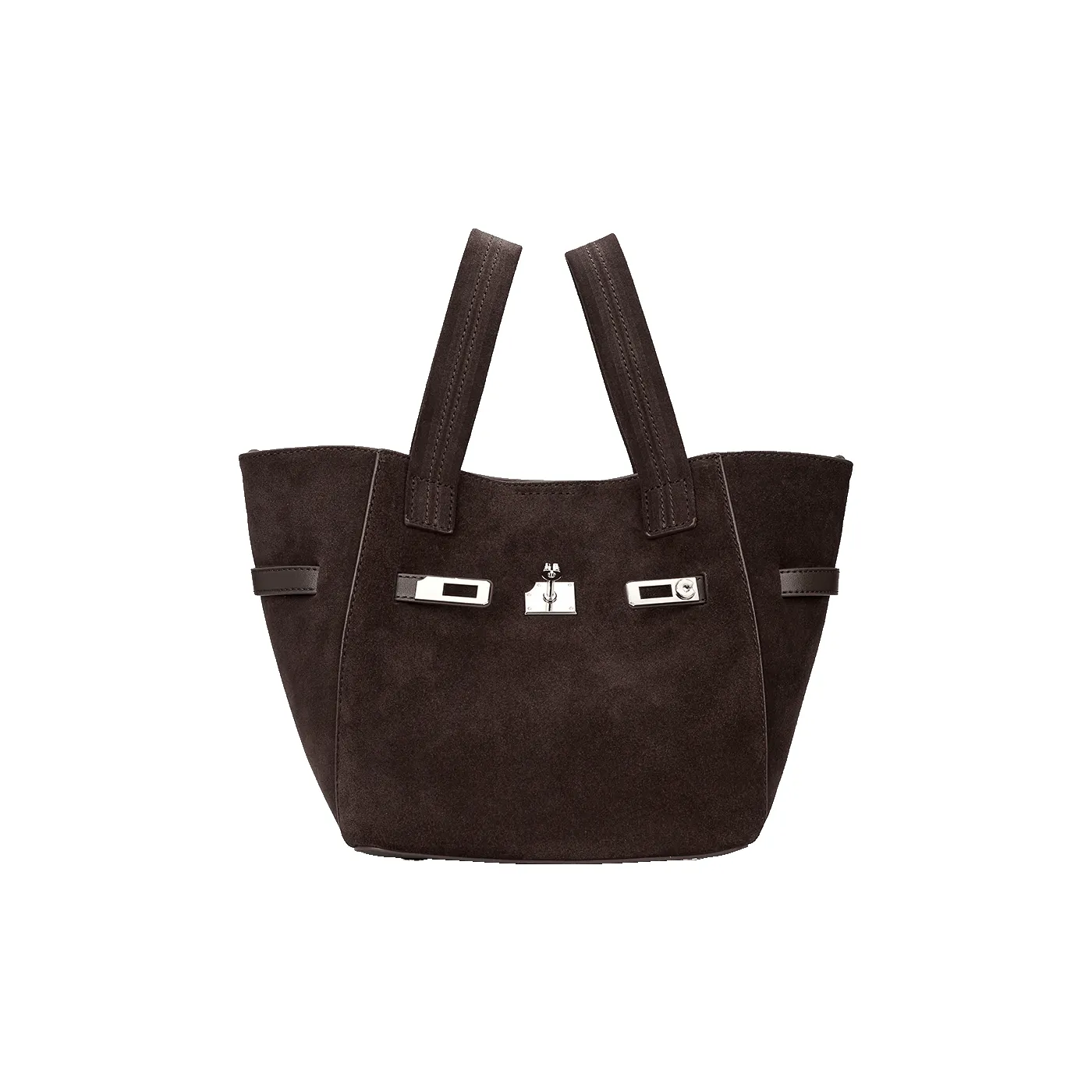 Roberta Di Camerino Коровья кожа Сумка Стандартная Женская Кофе Оливковый Дерево