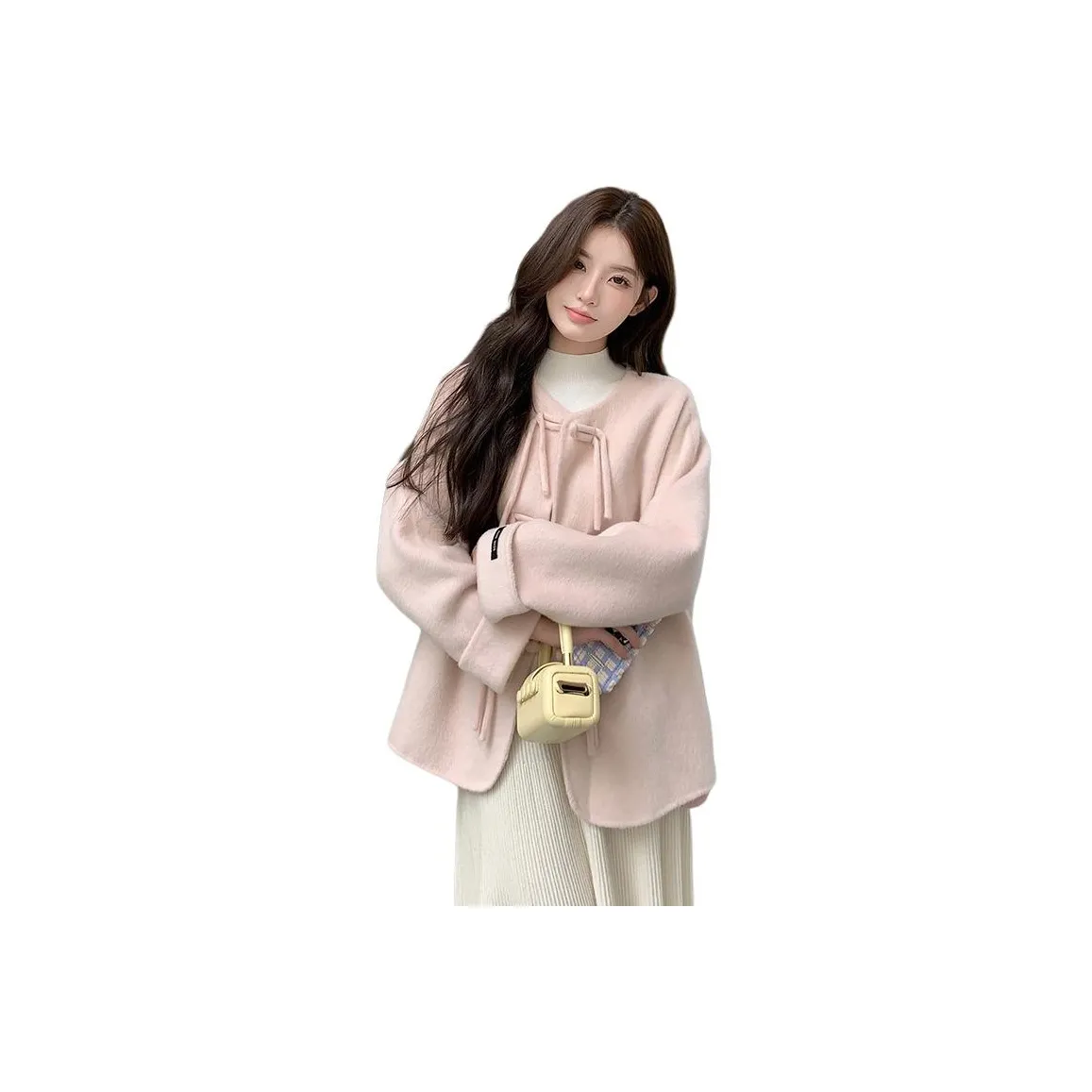 Gentle Welcome Розовое Пальто Женское Пальто