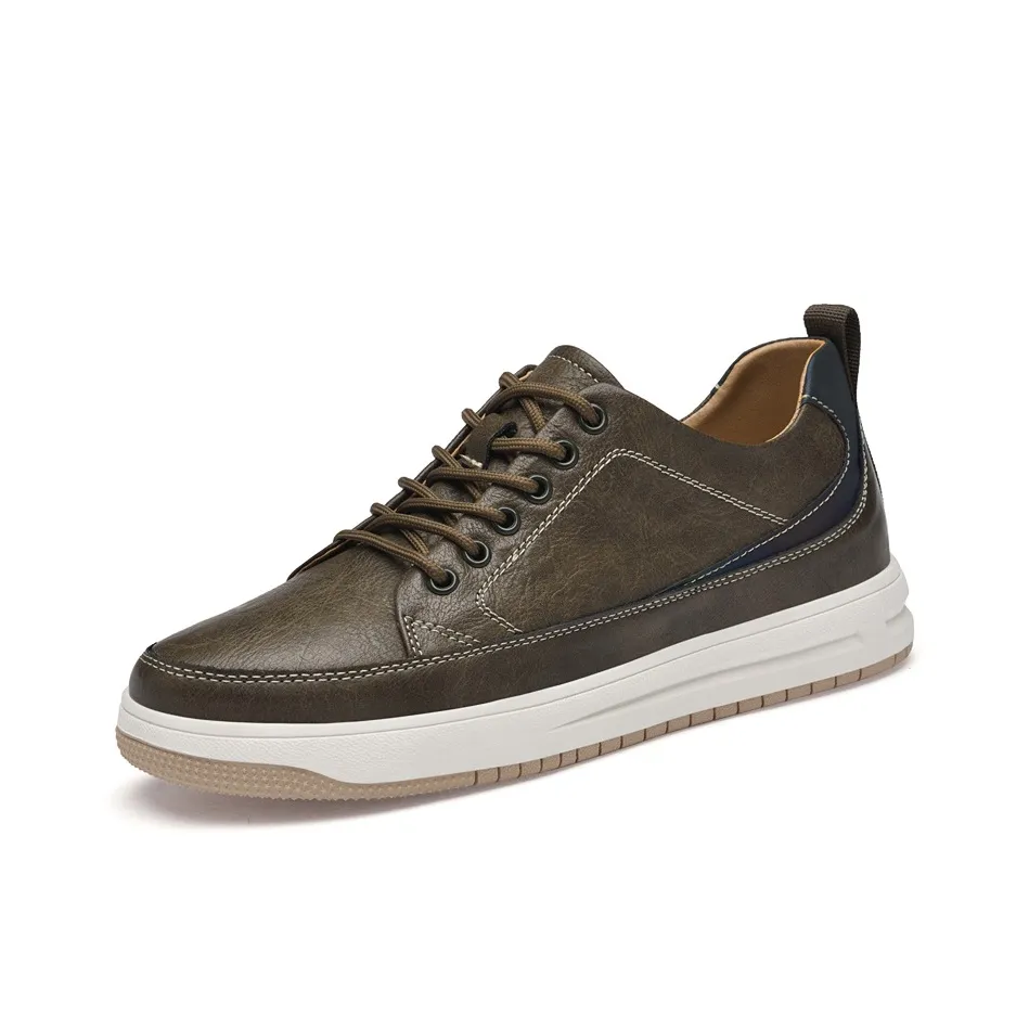 SENJIALUO Поддержка Устойчивость к истиранию Легкий И Дышащий Низкий Топ Повседневная Обувь Мужская